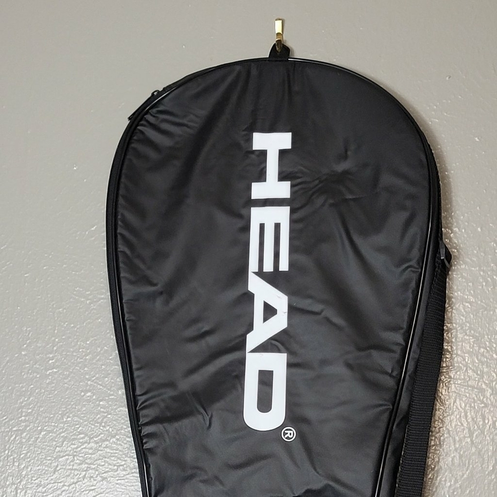 HEAD Badminton Racquet Case Racket Protection Cover Black bag - Picture 8 of 11